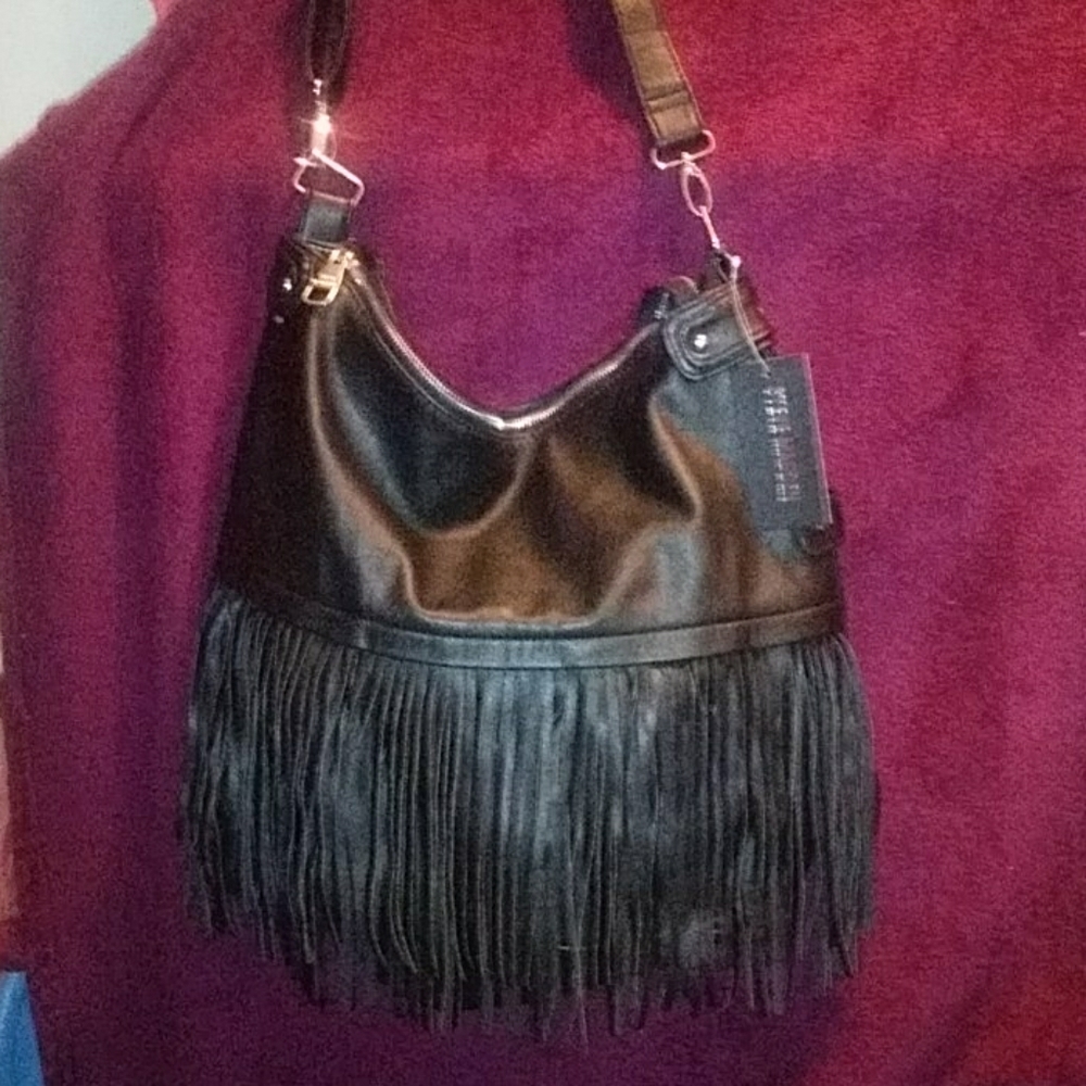 🍂🍁 Steve Madden Large Fringe Hobo